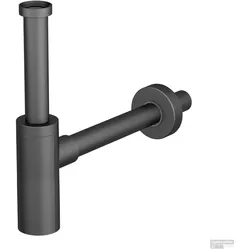 Plieger, Siphon, Sifon Napoli 5/4M Muurbuis Mat Zwart (Ablaufgarnitur)
