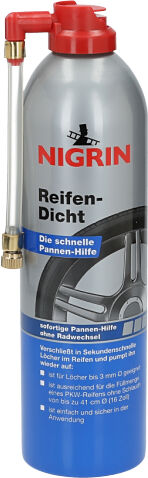 Nigrin Reifen-Dichtungs-Set Reifendicht [500 Ml] 74074 0.5l