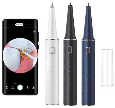 Uplifted Finds Electric Ultrasonic Dental Scaler With LED Lighting And 1200mAh Battery blue