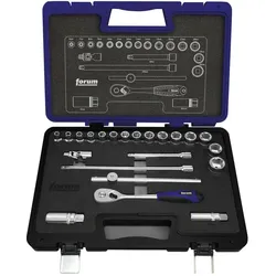 Forum Professional Solutions, Steckschlüssel + Stecknuss, Steckschlüsselgarnitur 3/8" 22tlg.
