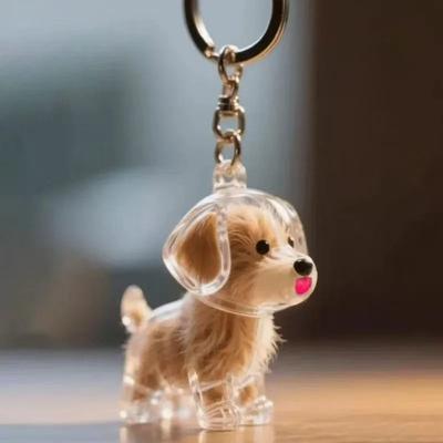 Uplifted Finds Pet Keepsake Hair Storage Keychain Pendant dog 8