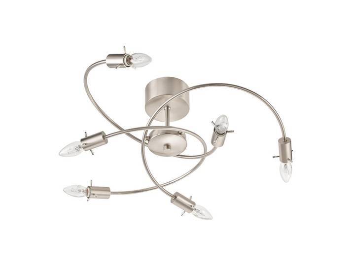 Fischer & Honsel Deckenleuchte M6 Licht / Spot 17, Nickelfarben, Metall, 26 cm, Lampen & Leuchten, Innenbeleuchtung, Deckenleuchten, Deckenleuchten
