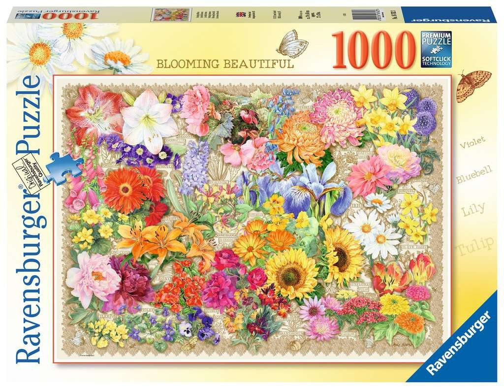 Ravensburger Puzzel Blooming Beautiful Flora, 1000 stukjes