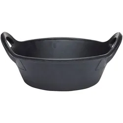 Horse Guard Gummieimer für Stall und Weide, schwarz - 20 Liter