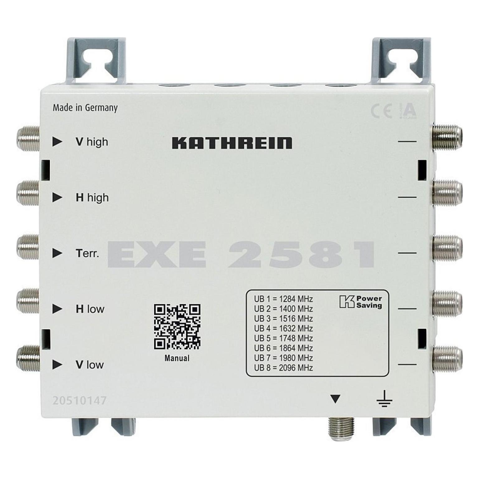 Kathrein EXE 2581 Multiswitch Satelliten-/terrestrisches Signal (20510147)