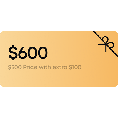 $600 GIFTCARD 600