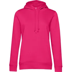 B&C Damen Bio Kapuzen Sweater Inspire Hoodie WW34B magenta pink S