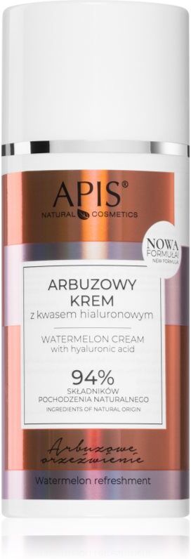 Apis Natural Cosmetics Watermelon Refreshment light moisturising cream for combination to oily skin 100 ml