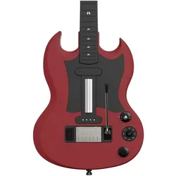 CRKD Gibson SG Cherry 20th Anniversary Edition Guitar Contr. f. PS4/5/PC (INT) (Android, PC, PS3, PS4, PS5), Gaming Controller, Rot