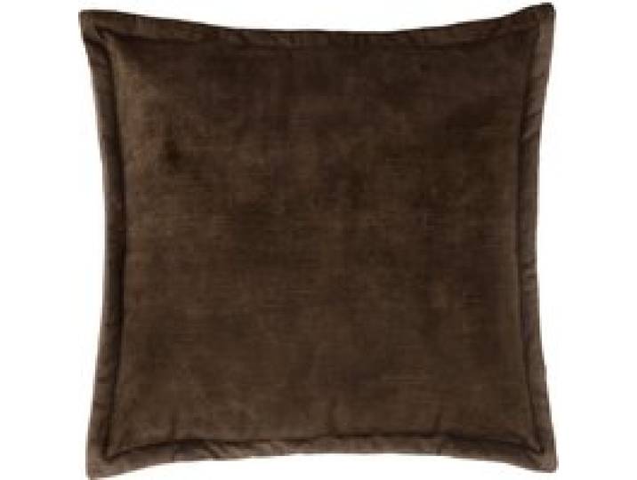 LIVARNO® Coussin décoratif, 45 x 45 cm (Velours marron)