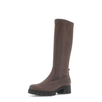 Stiefel GABOR "Sportlicher Stiefel", Damen, Gr. 44,5, braun, Schuhe Stiefel