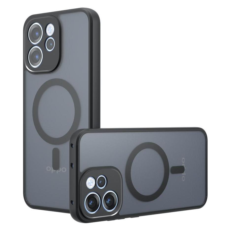 Techsuit - PureFrost MagSafe - Oppo Reno15 F - Frosted Black (Oppo Reno 15) (70039945)