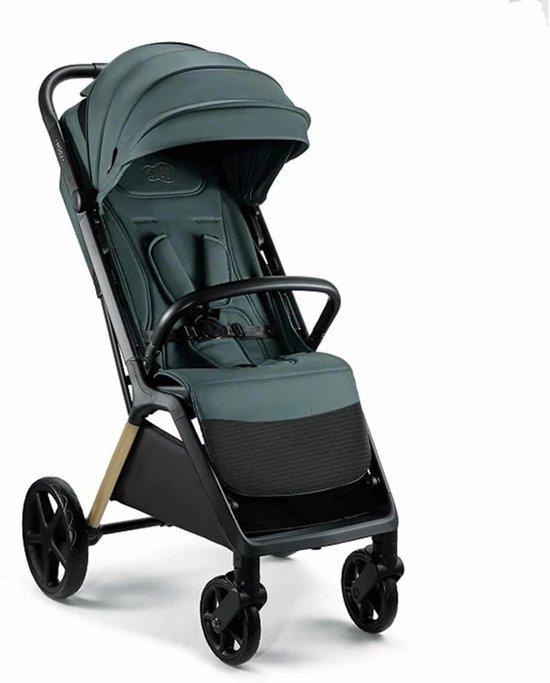 Kinderwagen - Multifunktionswagen - Buggy - Für aktive Familien - Automatisch zusammenklappbar - 9,2 kg - Grün