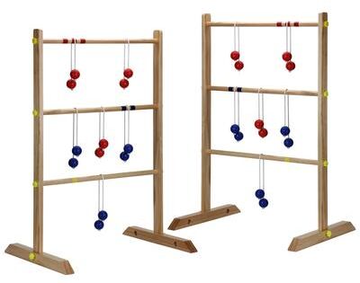 Hathaway Solid Wood Ladder Toss Game Set