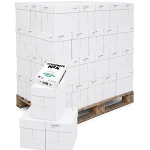 Steinbeis Kopierpapier No.4, Evolution White, Recycling, A4, 1 Palette, 80g/qm, weiß, ISO 100, 135CIE, 500 Blatt, 240 Pack