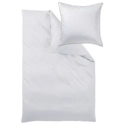 Curt Bauer Bettwäsche Arezzo - 	155x220 cm + 40x80 cm	weiss