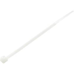TRU COMPONENTS 1592756 TC-RCV100203 Kabelbinder 102 mm 3.60 mm Natur Lösbar 100 St.