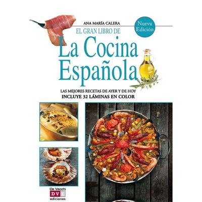 El gran libro de la cocina española - Ana María Calera, Audio, 9798894055619