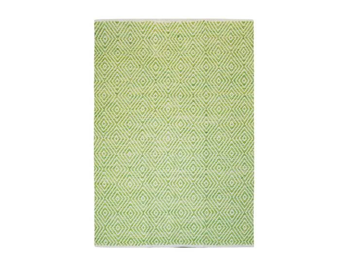 Tapis design en coton vert pistache 120x170 cm