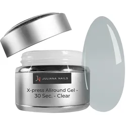 15g Juliana Nails X-press Allround Gel - 30 Sec. - Clear