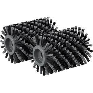 Kärcher Bürstenwalze Holzflächen Set, schwarz, 2.644-339.0, für Terrassenreiniger PCL 3-18, Breite 13 cm, 2 Stück