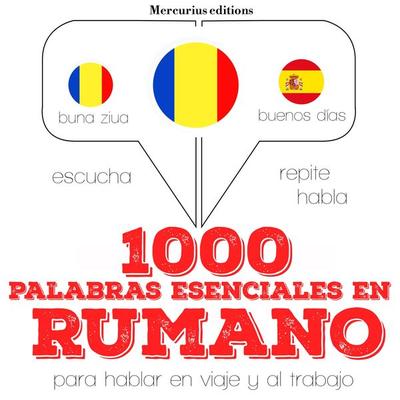 1000 palabras esenciales en rumano - JM Gardner, Audio, 9782821118775