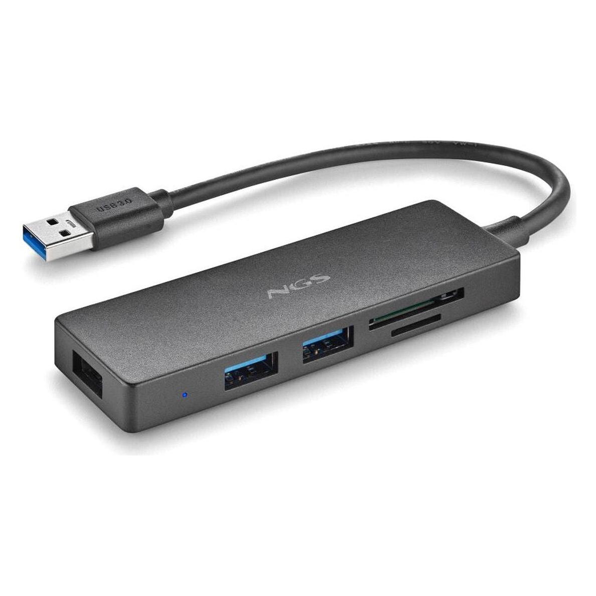 NGS Ihub Reader (USB-A, 5 Ports) (NGS-HUB-0168)