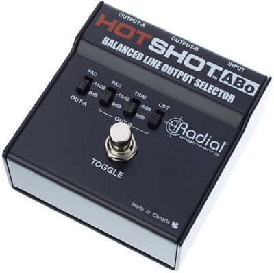 Radial Engineering HotShot ABO Schwarz
