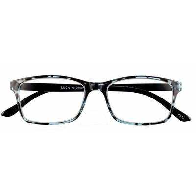 Lesebrille LUCA, blau havanna, +1.50 dpt