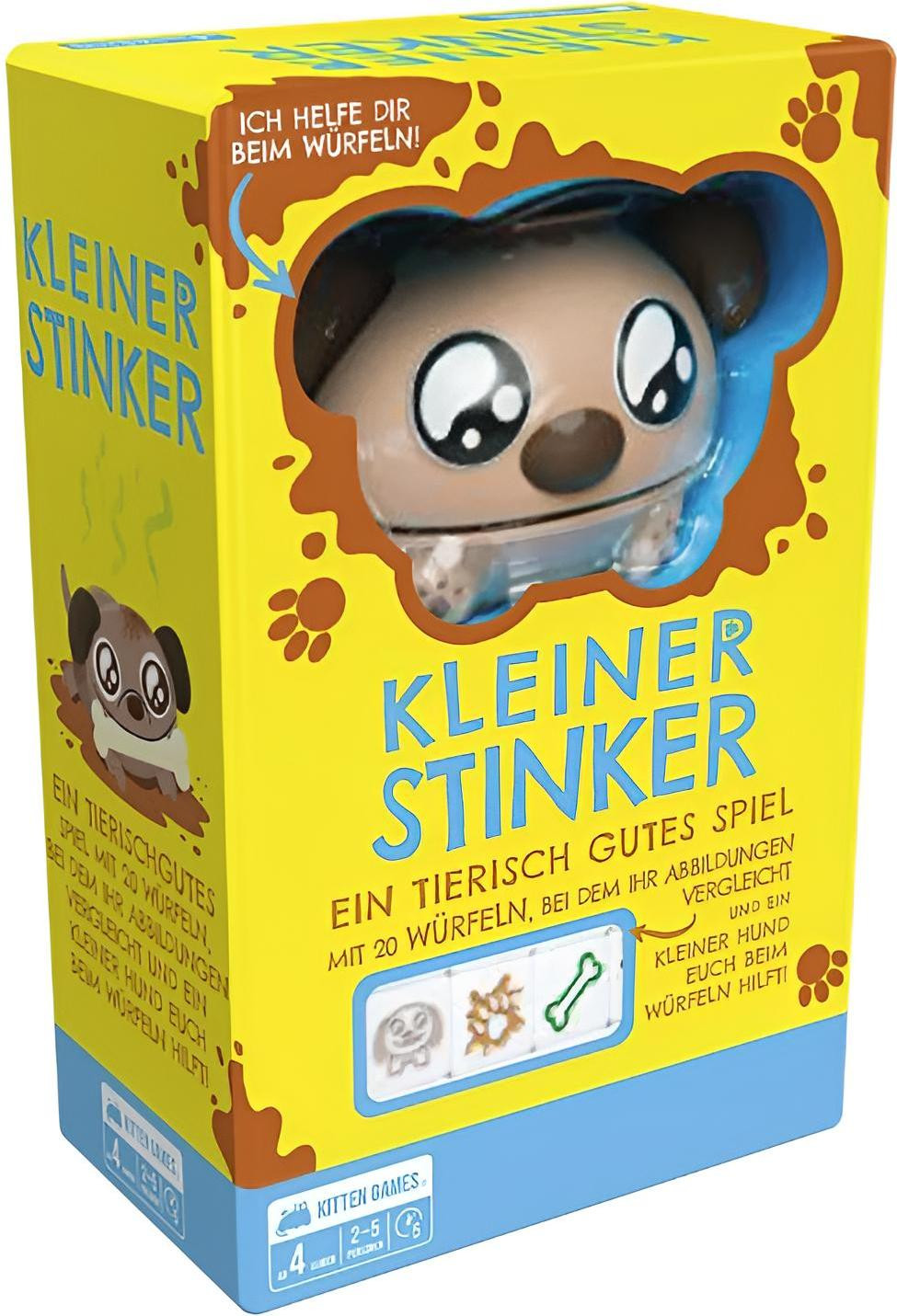 Kleiner Stinker dobbelspel voor kinderen en families van Exploding Kittens LLC