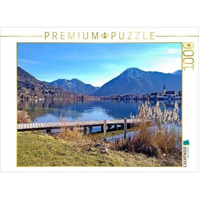 CALVENDO Puzzle Bootssteg | 1000 Teile Lege-Größe 64x48cm Foto-Puzzle für glückliche Stunden