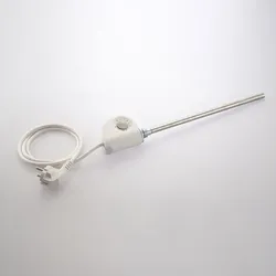 HSK Heizstab 2, 600 Watt zum elektrischen Betrieb, weiß, 891600 891600