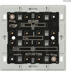 Jung KNX Funk-Tastsensor-Modul Adapterrahmen 1-fach 4071 RF TSM