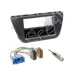 Suzuki SX4 S-Cross (JY) Autoradio 1-DIN Einbaurahmen Radioblende+Adapterkabel...