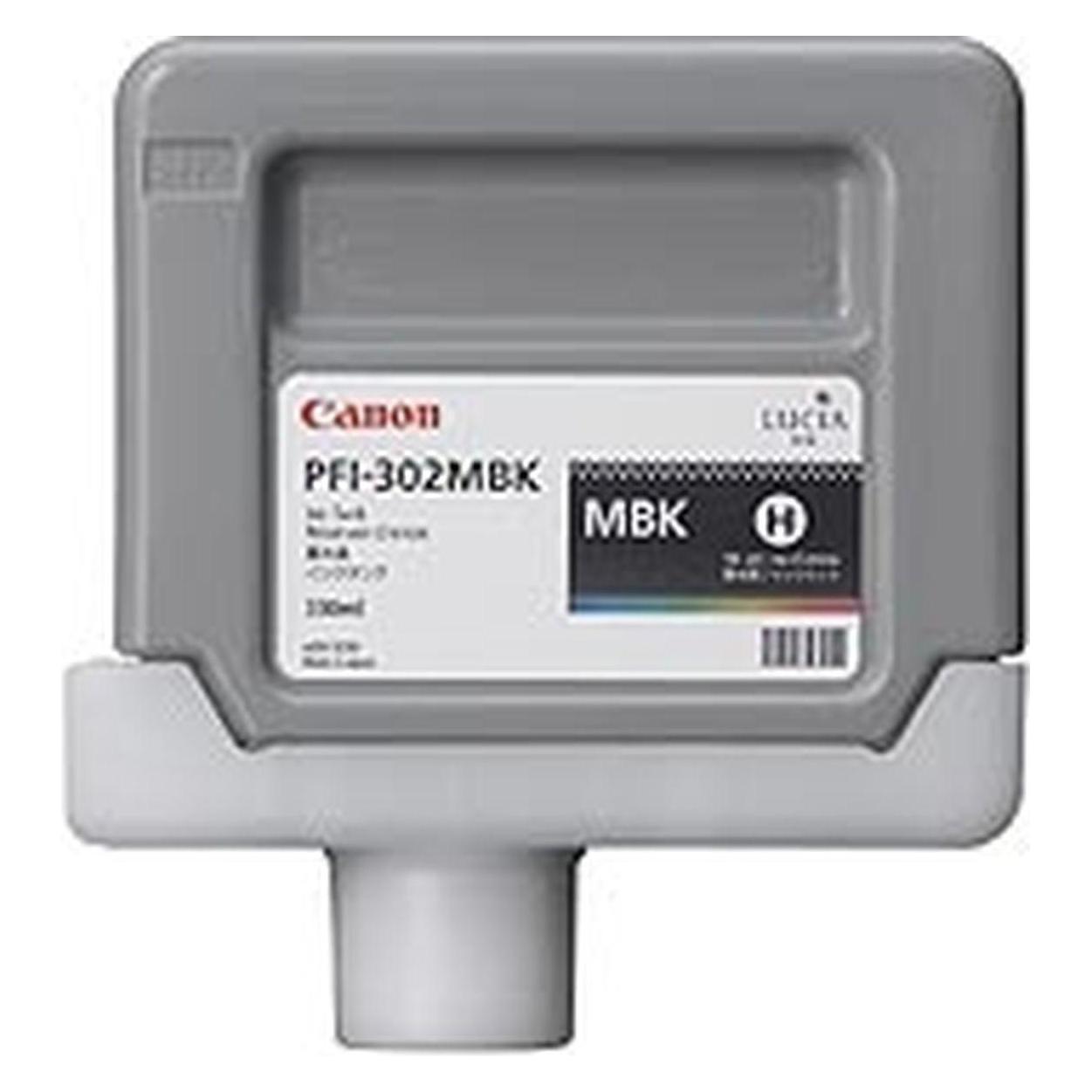 Canon Tinte Large Format schwarz Orig.Nr. PFI-302MBK (MBK) (PFI302MBK)