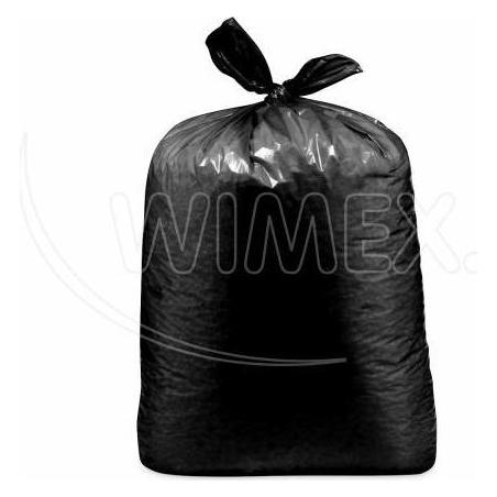 Wimex.eu Müllsack (LDPE) ECONOMY extra light schwarz 70 x 110 cm 120L - 25 Stück (25x, 120 l) (019b4a87ecf2738baaa7fd13ebf2e923)