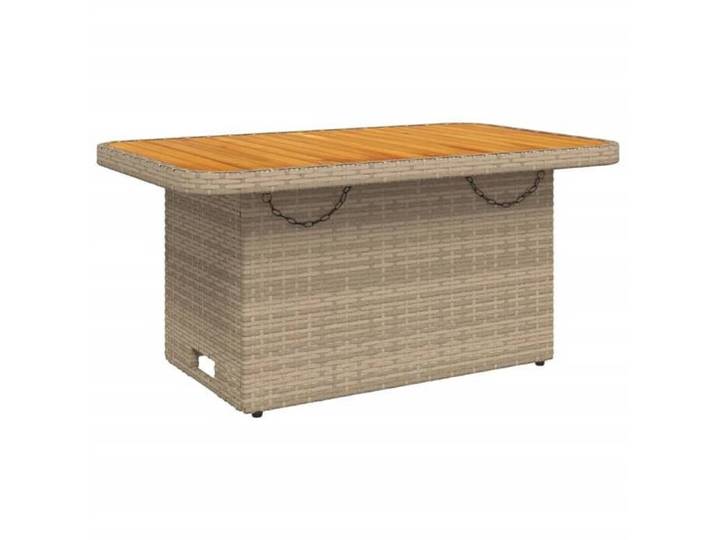 HOT SALE* Ensemble à manger de jardin et coussins 2 pcs - SHIELD - Jeu de Salon de jardin - beige poly rotin 8415829