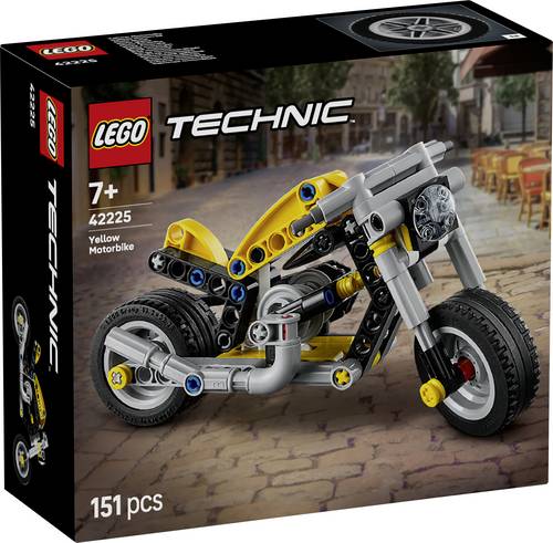 42225 LEGO TECHNIC Gelbes Motorrad