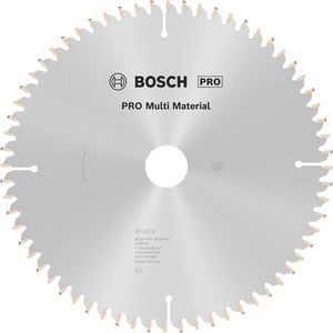 Bosch Kreissägeblatt PRO Multi Material 2608640514, 235 x 30mm, 64 Zähne, für Holz, Kunststoff, Metall