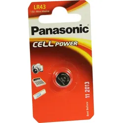 Batterie Knopfzelle 1.5V Lr43/Ag12 1 ST