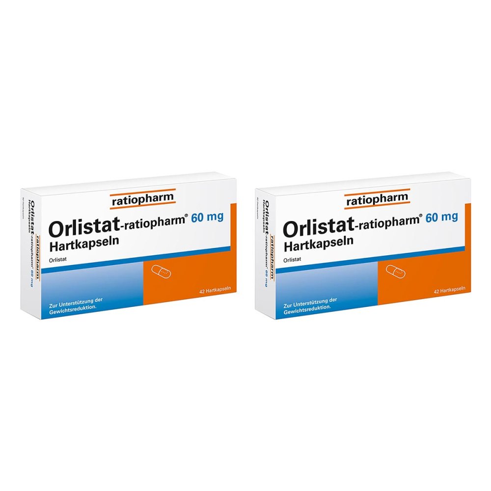 ratiopharm GmbH Orlistat-ratiopharm 60mg 08102892