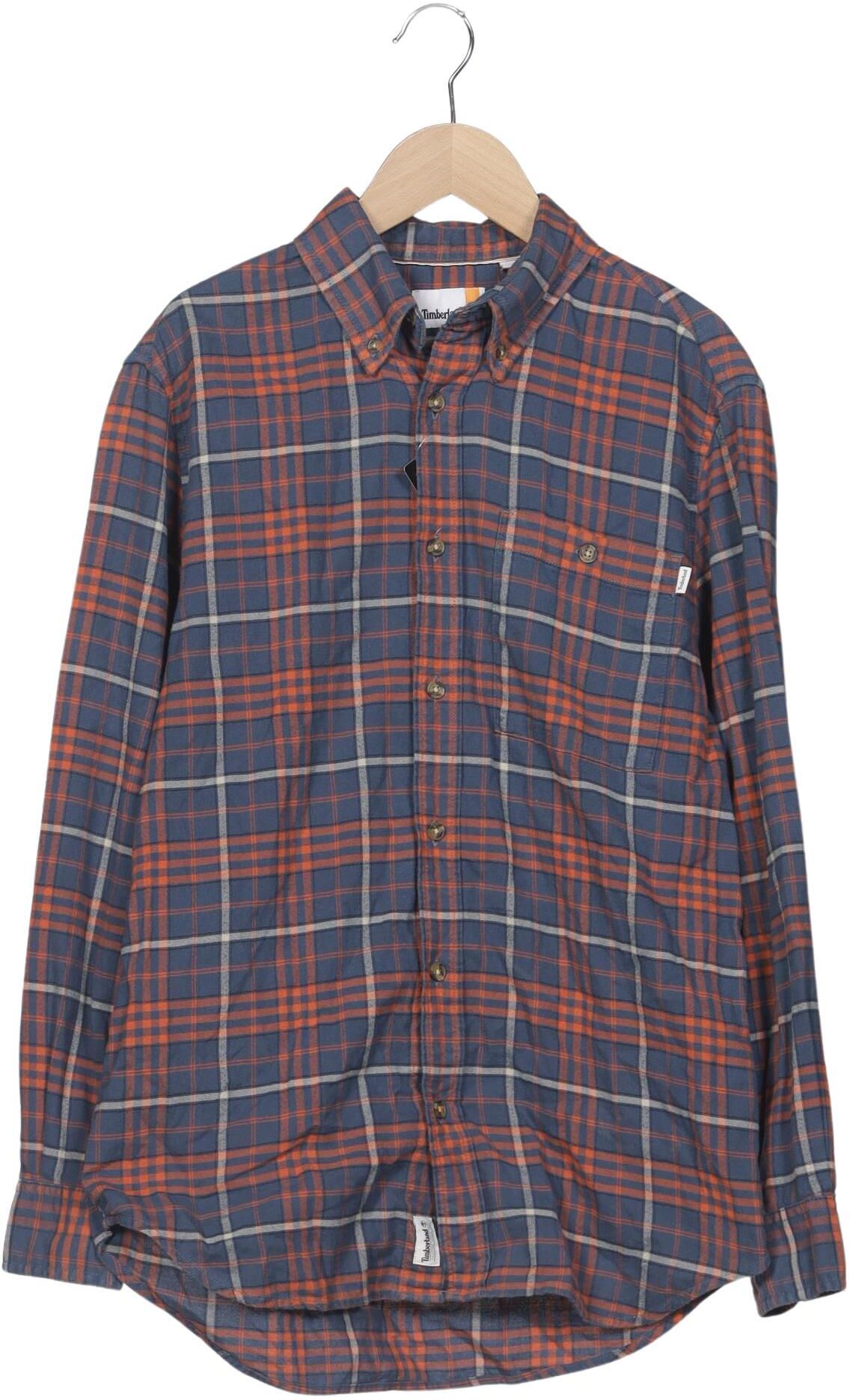 Timberland Herren Hemd, Mehrfarbig, Gr. S, Baumwolle - Second Hand