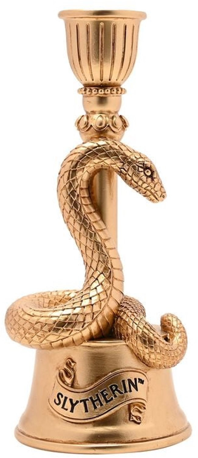 Harry Potter Alumni 3D Kaarsstandaard Slytherin Slang - Goudkleurig - Unisex