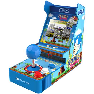 MYARCADE Retro Konsole "Joystick Player Sonic The Hedgehog", blau, B:12,07cm H:21,92cm T:21,92cm, Spielekonsolen