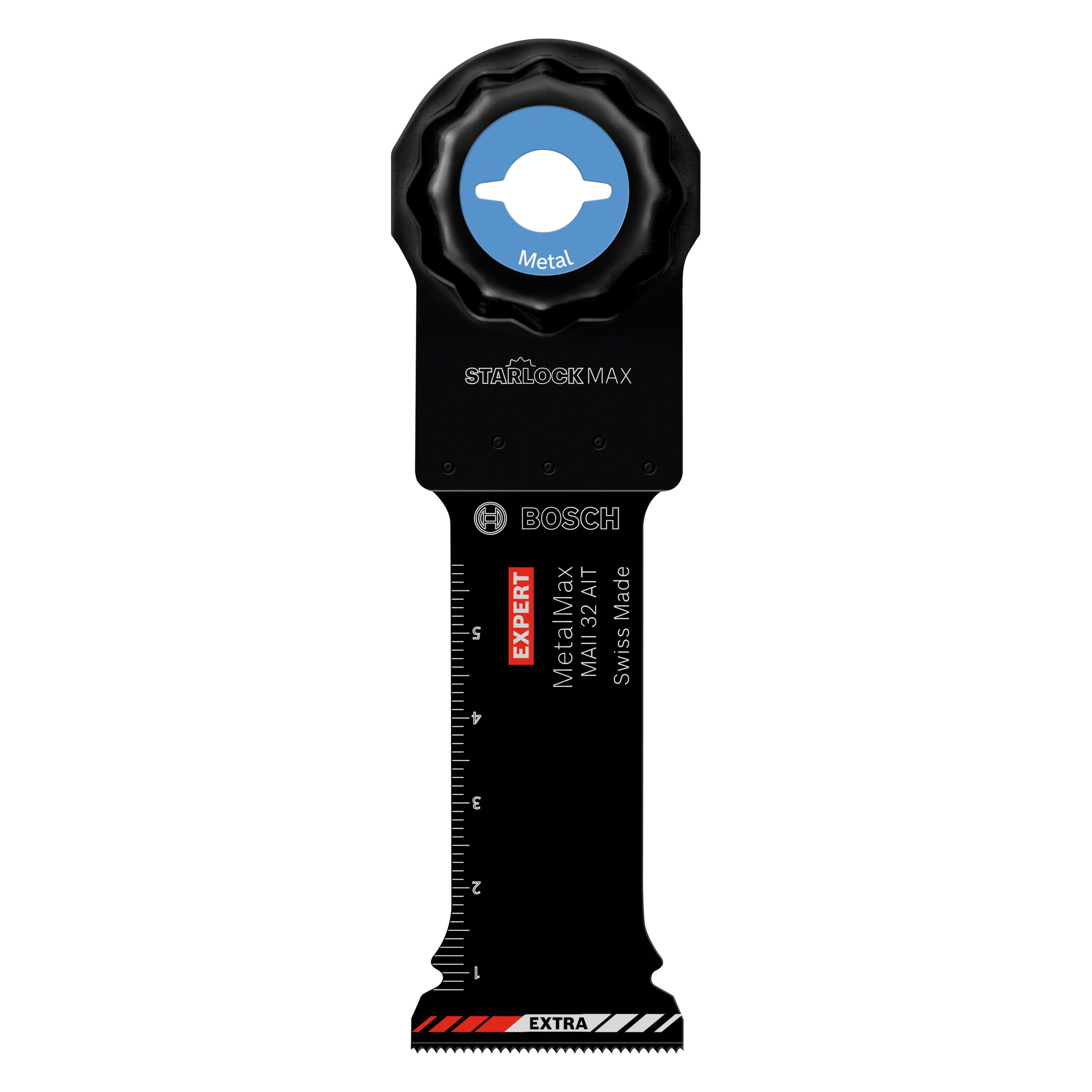 Bosch Professional Zubehör EXPERT MetalMax MAII 32 AIT Blatt für Multifunktionswerkzeuge, 70 x 32 mm (2608900022)