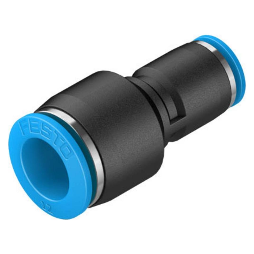 Festo Pneumatic Push-in Connector, 12mm to 8mm (Rohrverschraubung) (QS-12-8)