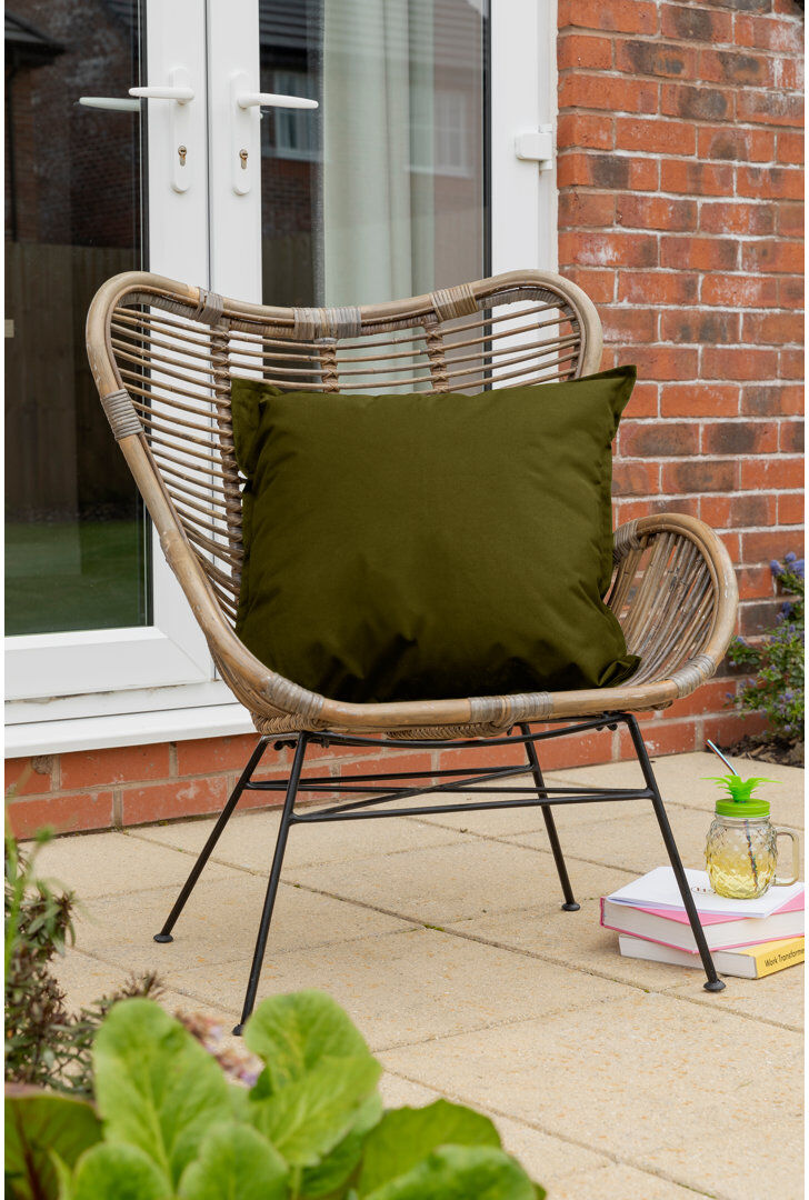 GO TO: Wayfair Basics Waterproof Outdoor Garden Furniture Seat Cushion Cover Pillow Cover Only - No Insert/Mink 60cm H X 60cm W X 1cm D