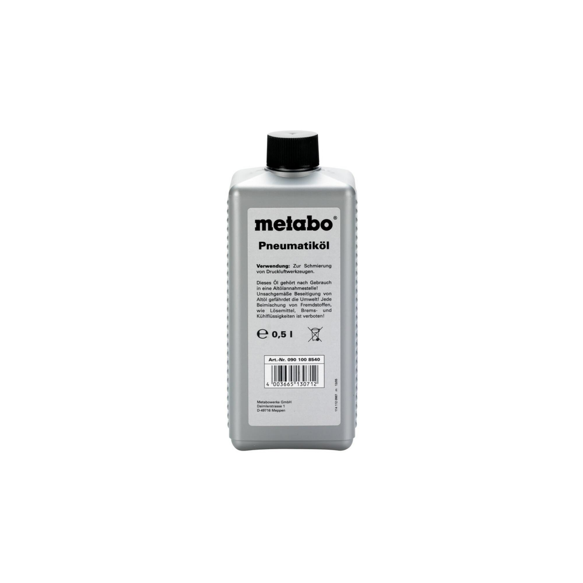 Metabo Spezialöl 0,5 Liter für Druckluft-Werkzeuge (0901008540)