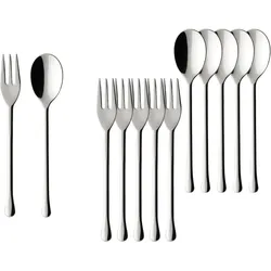 Villeroy & Boch Udine Kaffeebesteck Bundle, Besteck, Silber
