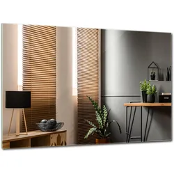WANDSPIEGEL 80 cm x 60 cm Rechteckig